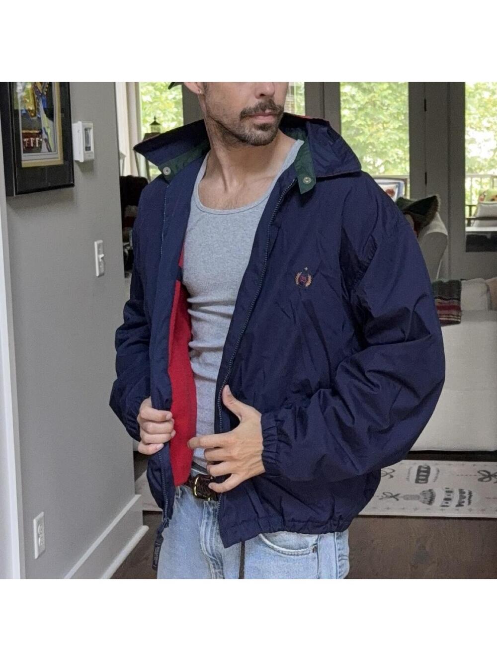🛡️ Vintage Bugle Boy Company Fleece Lined Jacket